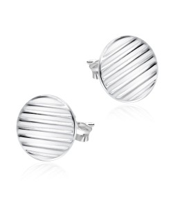 Circles Shaped Stud Earring - STS-5098